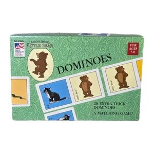 Vintage Maurice Sendak's Little Bear Dominoes Matching Game 100% Complete - 1999